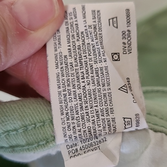 💥3for$12💥 Gloria Vanderbilt mint green Amanda jean Capris size 16 - Picture 9 of 13